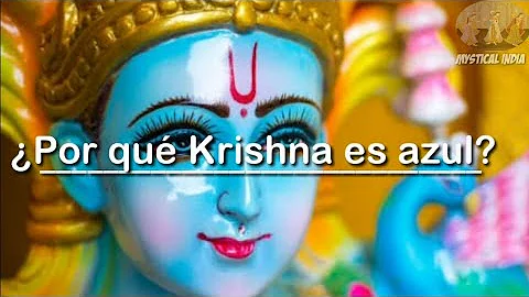 ¿Por qué se muestra a Shiva de color azul?