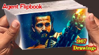 Agent Trailer Flipbook | Akhil Akkineni | Anil Sunkara | Mammootty | Agent Movie Flipbook