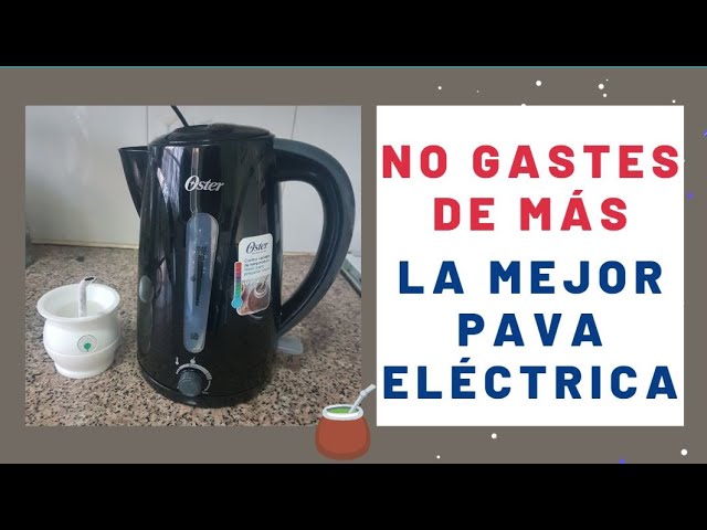 Pava eléctrica Oster® control de temperatura para mate BVSTKT4970W