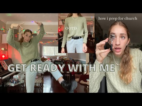 GET READY WITH ME! How i get ready for Church:) vlogmas day 7| Naomi Marie