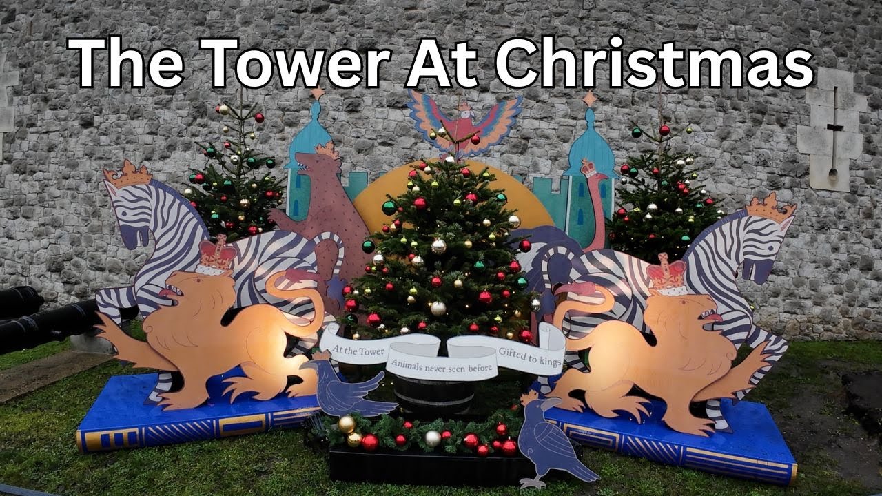 Рождество в Тауэре 2025 | Самые исторические праздничные огни Лондона ✨ 🎄