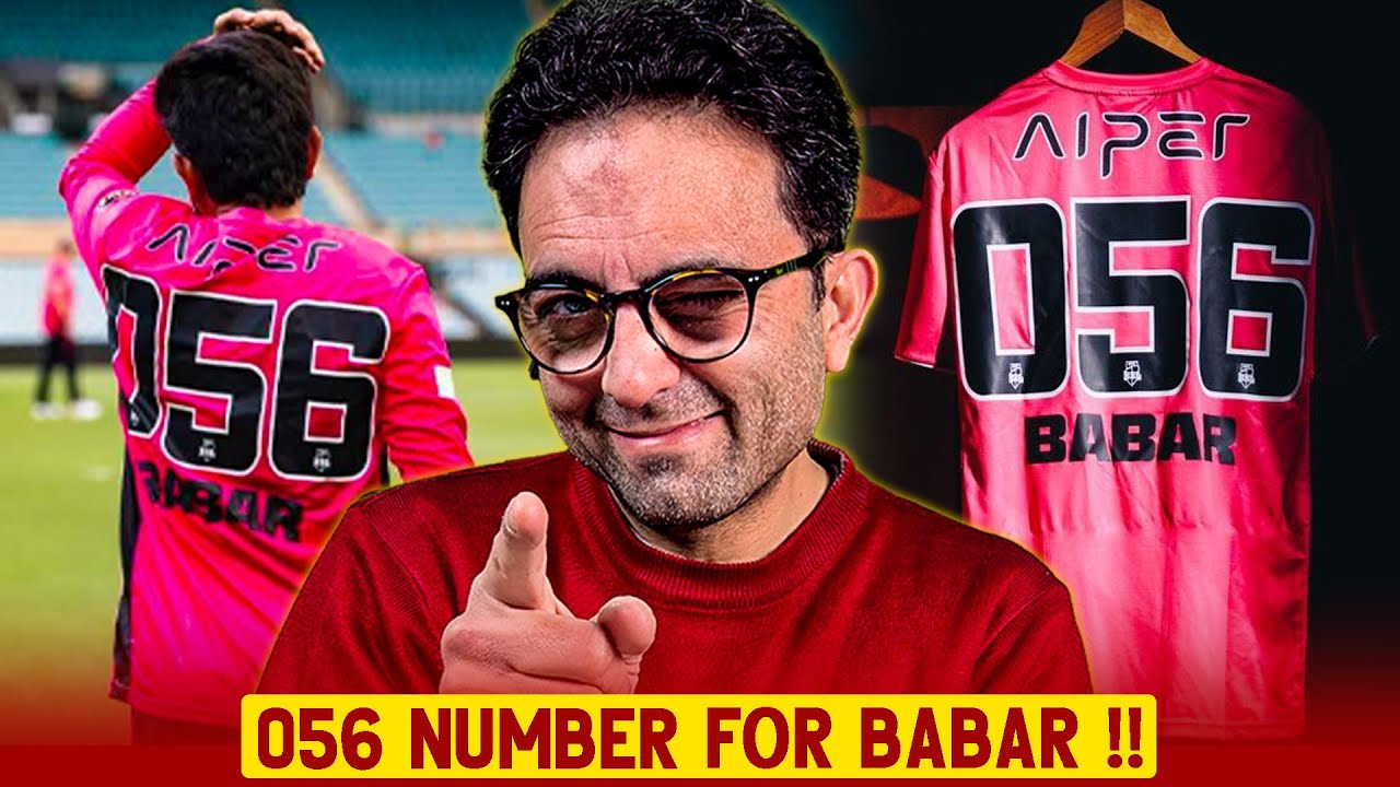 Babar Azam will wear the number 056 on his jersey at Sydney Sixers 0️⃣5️⃣6️⃣!!
