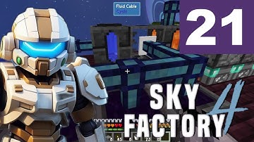 Sky Factory 4 (#21) Automated Obsidian!