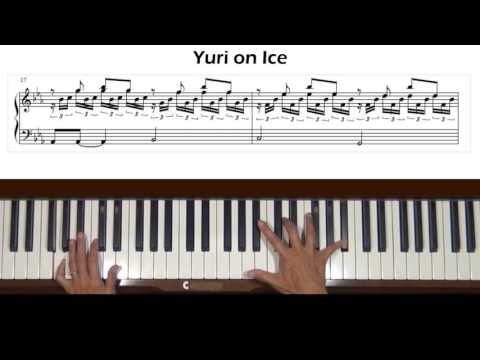 Yuri On Ice Main Theme Piano Tutorial Empower Youth - yuri on ice roblox piano sheet