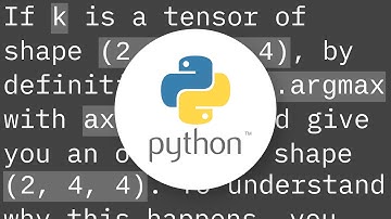 How does torch.argmax work for 4-dimensions