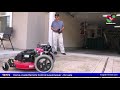 Home-made Remote Control lawn mower - Khmer
