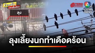 เพื่อนบ้านระอา ! ลุงใจบุญ ให้อาการนกพิราบ ทำเดือดร้อนทั้งซอย | ข่าวเย็นประเด็นร้อน