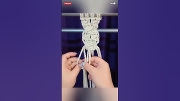 #macrametutorial #macrame #patternknot #diy #easymacrame #basicmacrame #macrameknots #homedecor