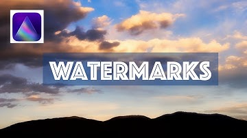 Luminar AI Tutorial, ep 12: Adding a Watermark