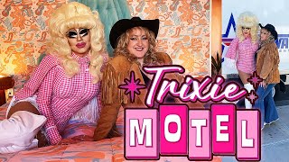 Behind The Scenes Of My Trixie Motel Episode! (feat. Trixie Mattel) (SHE PUNCHES ME ON SET!!!)