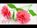 Diy paper rosemaking paper flowers