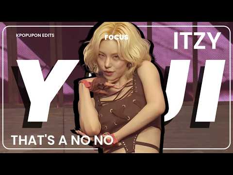 [4K FOCUS] ITZY YEJI (예지) - 'THAT’S A NO NO' | @ TUNNEL VISION in SEOUL Full Cam Ver. 🐺🔥