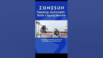 ZONESUN  Desktop Automatic Bottle Capping Machine