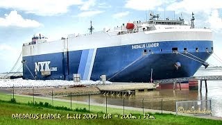 DAEDALUS LEADER 7JGF IMO 9426362 Emden Germany car carrier Autotransporter