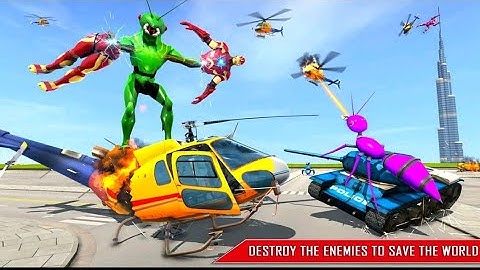 Ant Robot Car Transforming Games -  Car Robot Game , Android Gameplay FHD VIDEO part |