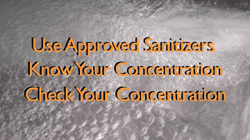 Clean Greens: A standard operating procedure (SOP) for triple-rinsing greens