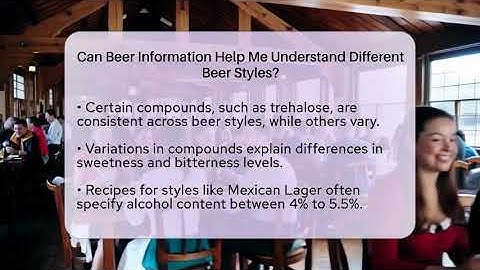 Can Beer Information Help Me Understand Different Beer Styles? | The Pint Guy
