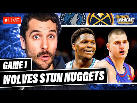 Timberwolves-Nuggets Reaction: Anthony Edwards EXPLODES, Wolves stun Jokic & Denver | Hoops Tonight