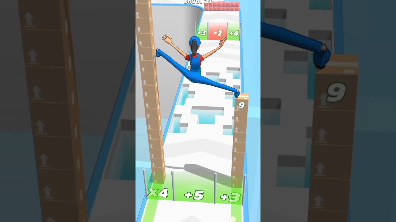 Cargo Skates Level 23  #  funny game# girl is winner 