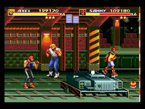 Bare Knuckle III 2 Player Netplay Sega Genesis