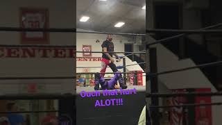 #indywrestling #bodyslam #pain #hurt #prowrestling #therealwildone