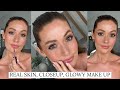 10 MINUTE MAKEUP - REAL SKIN, CLOSE UP, NATURAL GLOWY SUMMER MAKEUP TUTORIAL