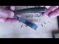 Посылка опасная бритва Bengall Cast steel straight razor unboxing