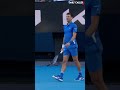 Novak djokovic impersonates her grunts