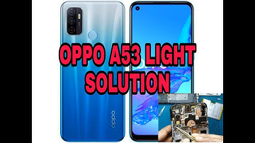OPPO A53 LCD LIGHT SOLUTION!! 10000% SOLVE YOUR PROBLEM 10MIN.