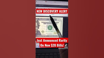 🎆NO CAP!! Fresh New $20 Bill Error Is Worth A Small Fortune!! #shorts