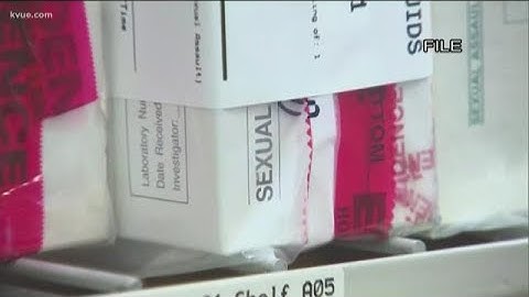 Austin police give update on cleared rape kit backlog