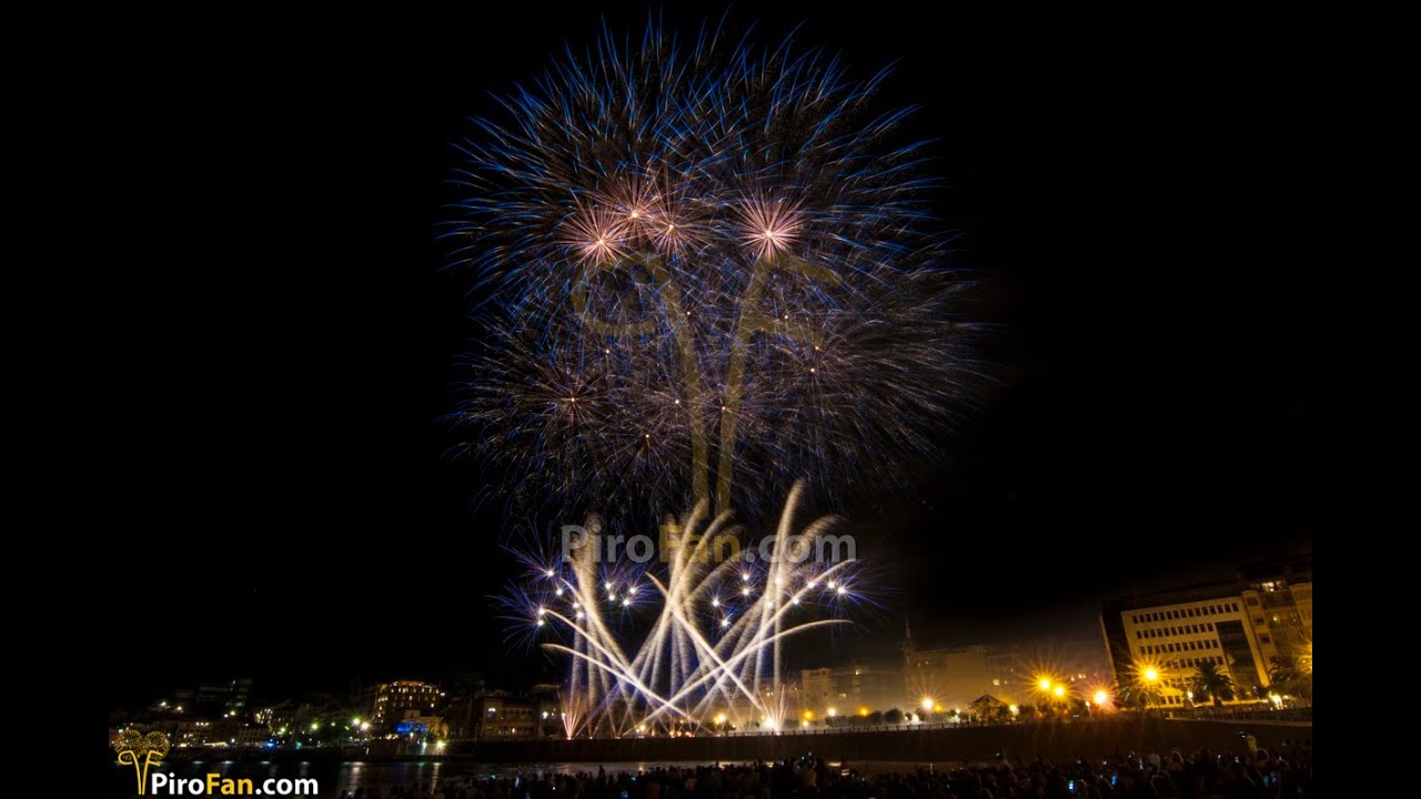 Pirotecnia Vulcano - Piromusical Donostia San Sebastian 2022