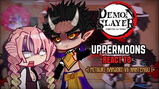 Uppermoons React To Mitsuri Kanroji Vs Hantengu Swordsmith Village Arc Kny
