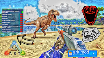 Mod Menu Apk  Ark Mobile|God Console 😳 Unlimited Amber 🤑 Prime Pass | No Crash 10+14 Working