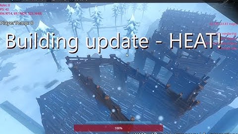 Small devUpdate about the best building system! We are getting there!