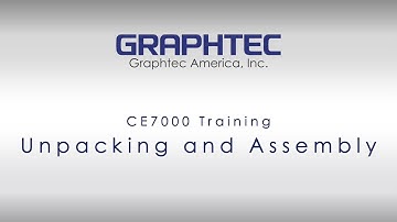 Unpacking and Assembly for the CE7000 Seris