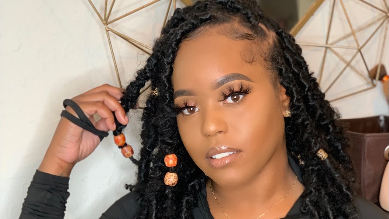 Distressed butterfly 🦋 boho locs YouTube