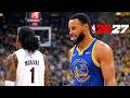 NBA 2K27 Gameplay TRAIL BLAZERS vs WARRIORS NBA 2K27 Gameplay TRAIL BLAZERS vs WARRIORS