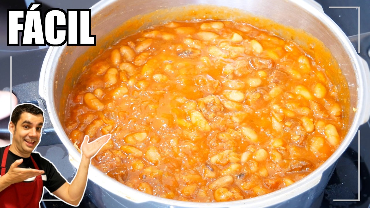 ALUBIAS en SALSA ROJA 😍 ¡La receta MÁS FÁCIL y SABROSA!