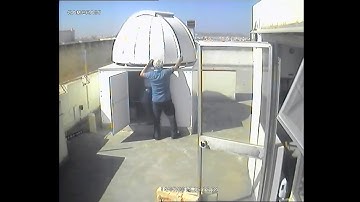 Home made Observatory - Raising the Dome