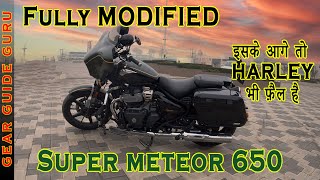 This is The Best Modified RE Super Meteor 650 ||  1Lakh Ka Modification |How to do it?