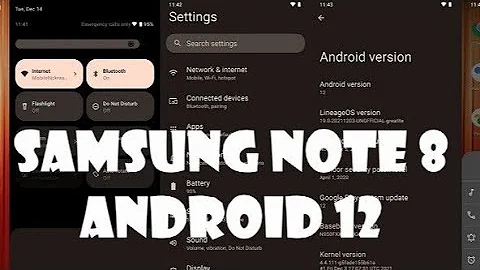 Quel Android pour Samsung Galaxy Note 8 ?