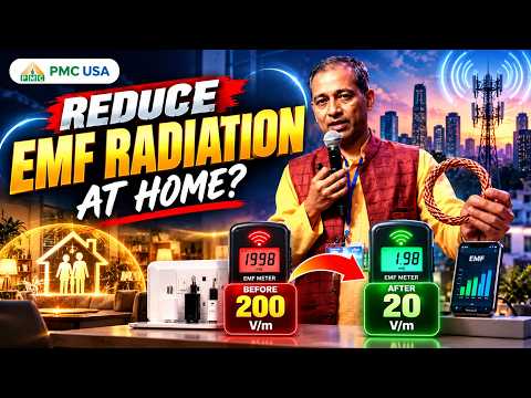 Reduce EMF Radiation at Home | Sanjay Goswamy MMS 4 | Atlanta