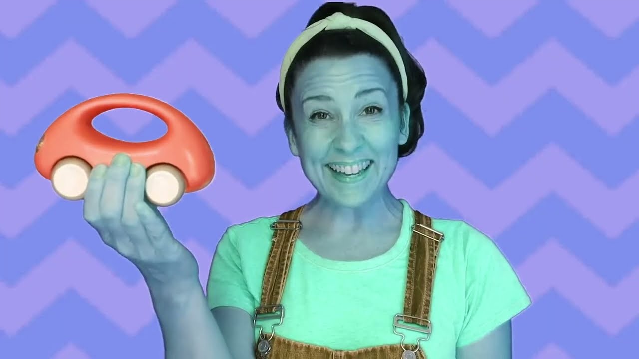 Ms Rachel - LOOK IT'S A BLUE CAR!!! | Learn & Sing (S - By: Klasky Csupo Effects)