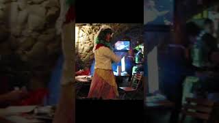 Пурим, чтение Книги Эстер в баре Савта __  Purim, reading the Book of Esther at Bar Savta