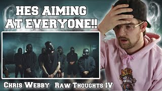 Chris Webby - Raw Thoughts IV (Official Video) [REACTION]
