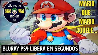 🔥NOVO DESBLOQUEIO BLU-RAY PS4 do SUPER MARIO + RÁPIDO + ESTÁVEL