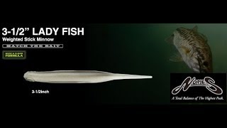 LADY FISH　【ノリーズ】　水中アクション映像　　NORIES