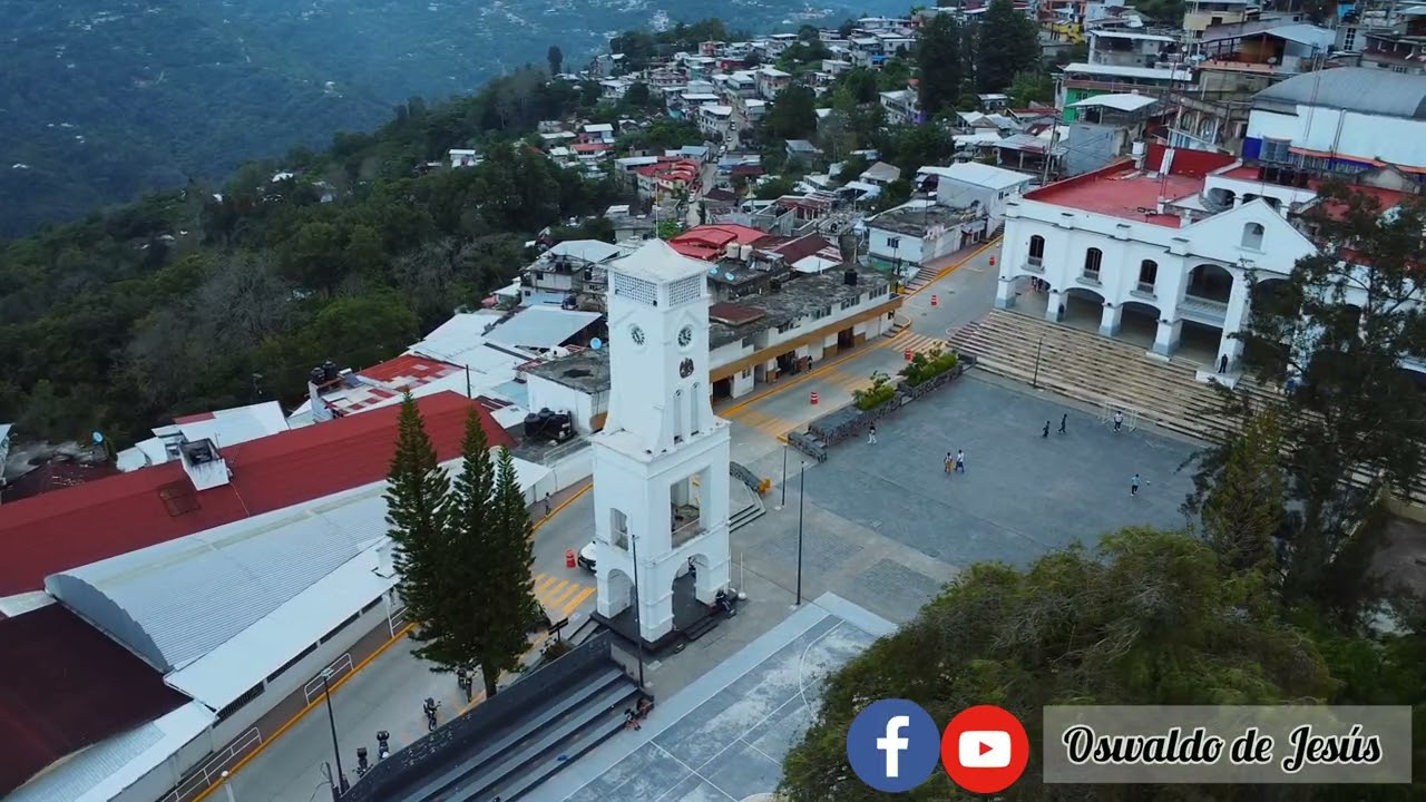 🚁 Volé mi dron en el hermoso pueblo de Huautla de Jiménez, Oaxaca 😱👌🏻 - Oswaldo de Jesús 4k