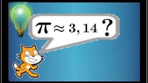 scratch - programme : approximation de pi - probabilité - algorithme - Méthode de Monte-Carlo